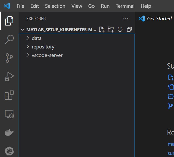 Launch the Visual Studio Code Editor